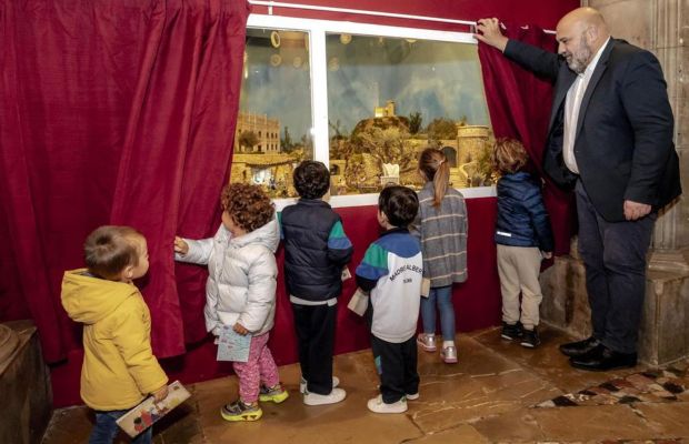 Inauguració del betlem de Cort 2024